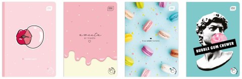 Zeszyt A5 60k. 70g krata Interdruk (ZE60#405B)