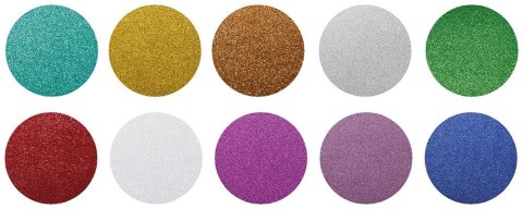 Brystol Craft-Fun Series Karton brokatowany A4 mix 250g 10k Titanum (5903714533473)