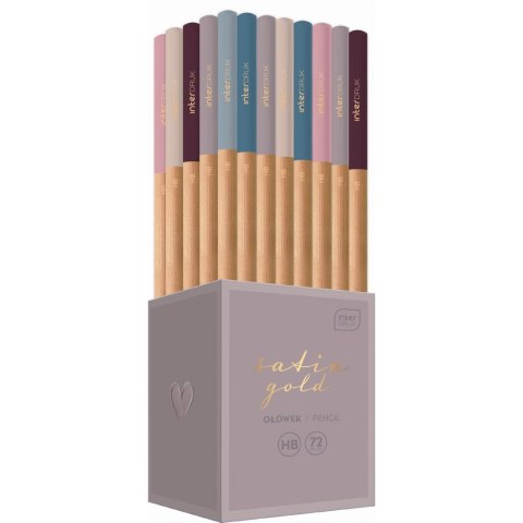 Ołówek SATIN GOLD HB Interdruk (IOŁSATING)
