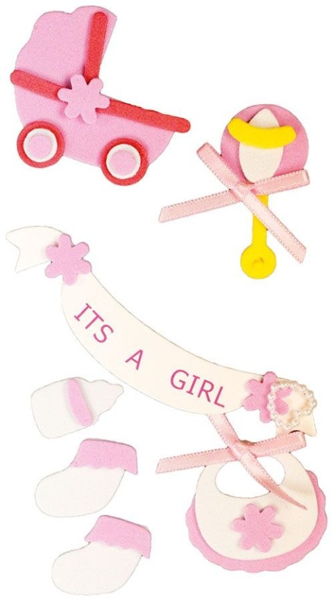 Naklejka (nalepka) Craft-Fun Series papierowe 3D Titanum (5056A)