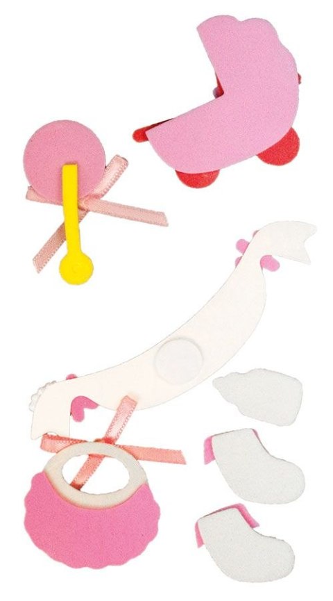 Naklejka (nalepka) Craft-Fun Series papierowe 3D Titanum (5056A)