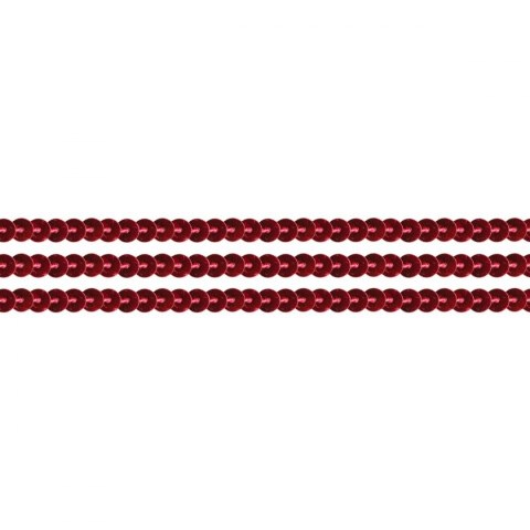 Taśma ozdobna Craft-Fun Series z cekinów 6x2 [mm x m] czerwona Titanum (363632)