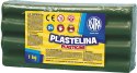 Plastelina 1 kol. zielony ciemny 1000g Astra (303111019)
