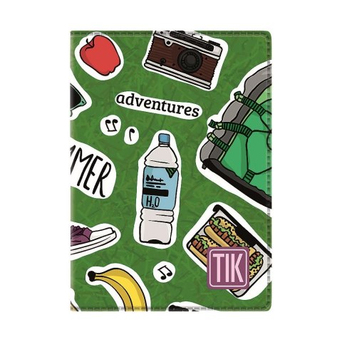 Kalendarz książkowy (terminarz) TIK IMPRESS kieszonkowy 82mm x 120mm Telegraph (K1)