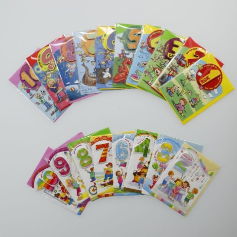 Kartka składana lata B6 Art Nuvo