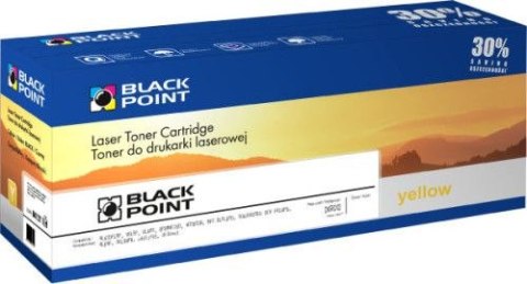 Toner regenerowany Eksploatacja Tonery żółty Black Point (CC532A)