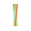 Słomka papierowe, pastelowy mix 6x197 mm/12szt. 12 szt Godan (SG-RPPM12)