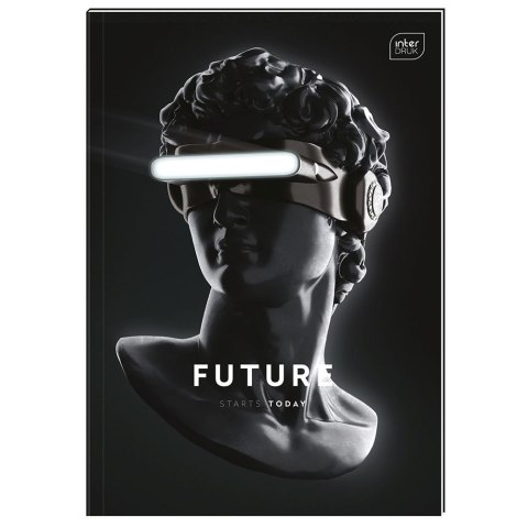 Brulion A5 96k. 70g krata Interdruk (BRA596P)