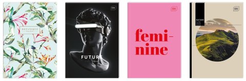 Brulion A5 96k. 70g krata Interdruk (BRA596P)