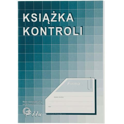 Druk offsetowy Michalczyk i Prokop książka kontroli A4 20k. (P11-U)