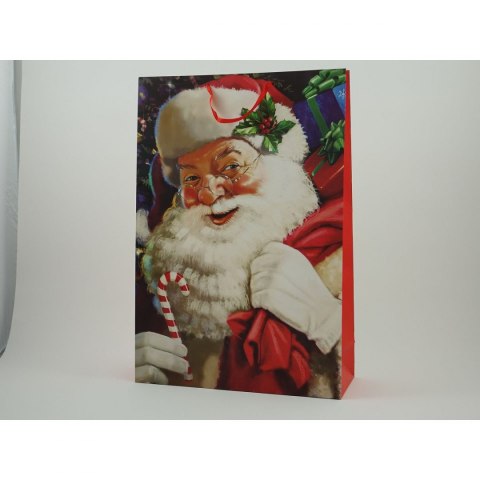 Torba prezentowa z mikołajem [mm:] 500x730x 180 Adar (512818)