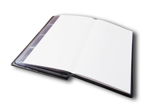 Klaser numizmatyczny Z NOTESEM czarny [mm:] 108x195 Warta (112-016)