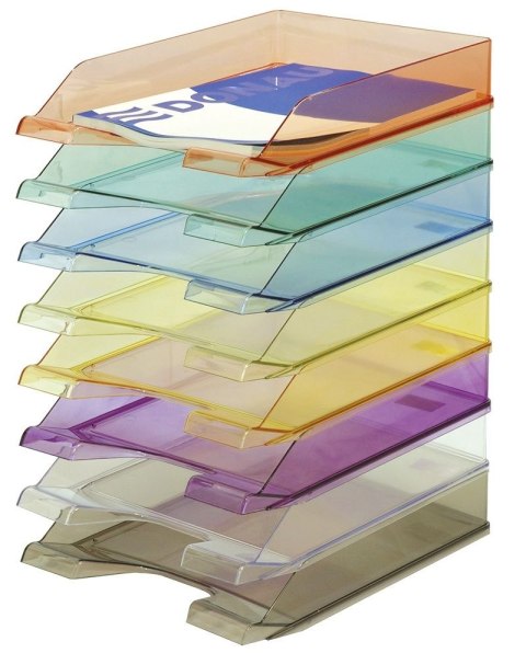 Szuflada na dokumenty przezroczysty poliester [mm:] 254x60x 346 Donau (7470001PL-37)