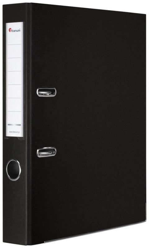 Segregator dźwigniowy A4 50mm czarny Titanum (02)