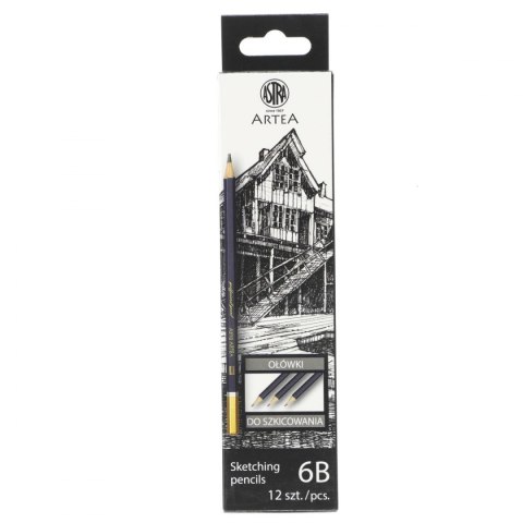 Ołówek do szkicowania 6B Artea