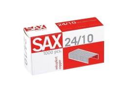 Zszywki 24/10 Sax miedziane 1000 szt (ISAX24/10)
