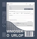 Druk offsetowy Michalczyk i Prokop Wniosek o urlop 2/3 A5 40k. (513-4)