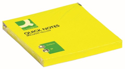 Notes samoprzylepny (karteczki) żółte 80k [mm:] 76x76 Q-Connect (KF10514)