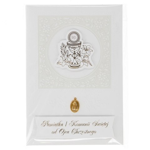 Książeczka pamiątkowa z komunii komunia Ojciec Chrzestny Merigraf (5902221808029)
