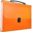 Teczka z przegródkami harmonijkowa A4 kolor: pomarańczowy 13 przegródek Tetis (BT623-P)