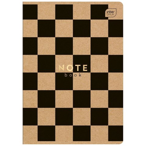 Zeszyt HS KRAFT A5 60k. 70g krata Interdruk (ZEA560#)