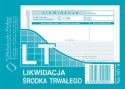 Druk offsetowy Michalczyk i Prokop likwidacja środka trwałego A6 40k. (421-5)