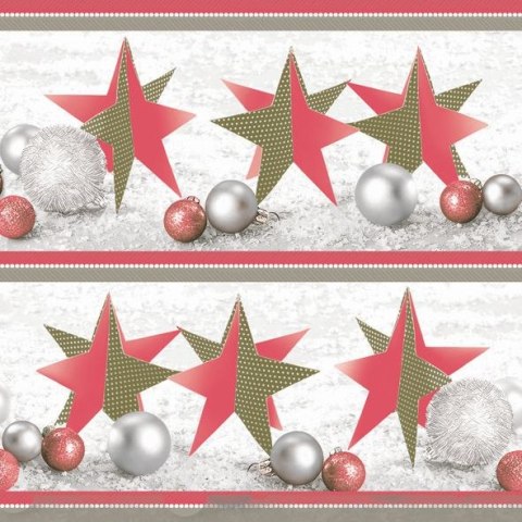 Serwetki gwiazdka mix bibuła [mm:] 330x330 Pol-mak (Sd GW)