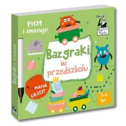 Książeczka edukacyjna Bazgraki w przedszkolu Kapitan Nauka