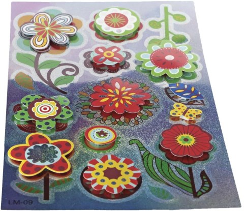 Naklejka (nalepka) Craft-Fun Series Kwiatki Titanum (LM-009)