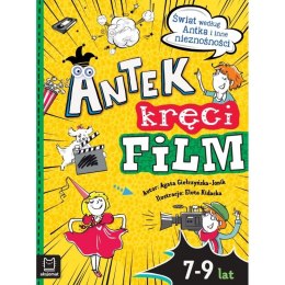 Książeczka edukacyjna Antek kręci film. Świat według Antka i inne nieznośności Aksjomat