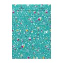 Kołozeszyt (kołonotatnik) A6 Floral 80k. 90g linia Oxford (400094827)