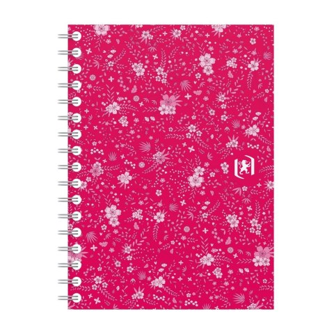 Kołozeszyt (kołonotatnik) Floral A6 50k. 90g krata Oxford (400094826)