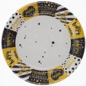 Talerz jednorazowy papier śr. 22mm 8 szt Pol-mak