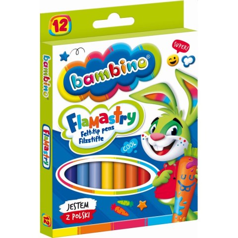Flamaster Bambino 12 kolorów 12 kol. St.Right