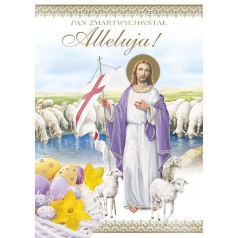 Kartka składana B6 Pol-mak