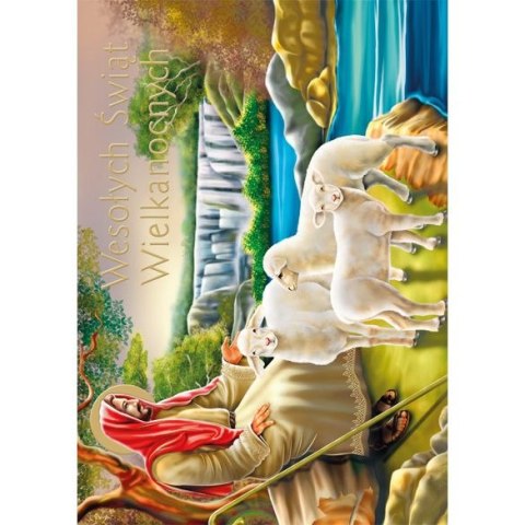 Kartka składana B6 Pol-mak