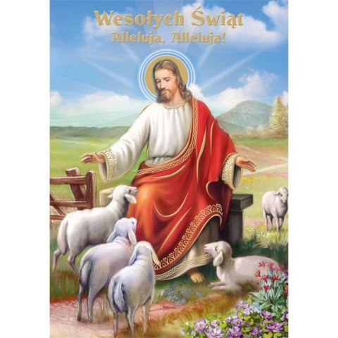 Kartka składana B6 Pol-mak