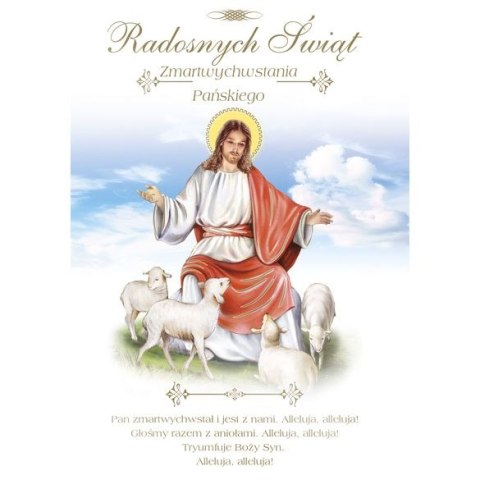 Kartka składana B6 Pol-mak