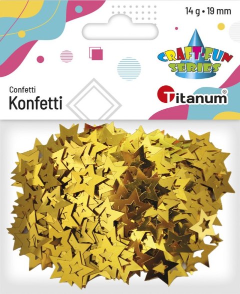 Konfetti Craft-Fun Series gwiazdki Titanum (284809)