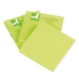 Notes samoprzylepny Q-Connect zielony 80k [mm:] 76x76 (KF10515)