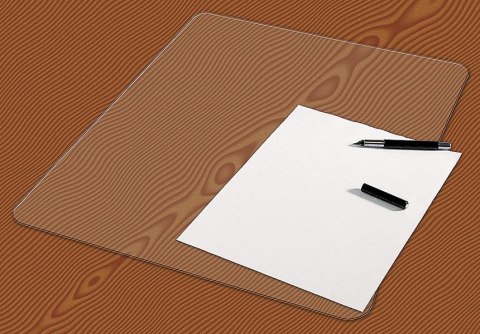 Podkład na biurko przezroczysty PVC PCW [mm:] 648x509 Panta Plast (0318-0011-00)