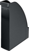 Pojemnik na dokumenty pionowy A4 czarny polistyren PS [mm:] 78x300x 278 Leitz (24760095)