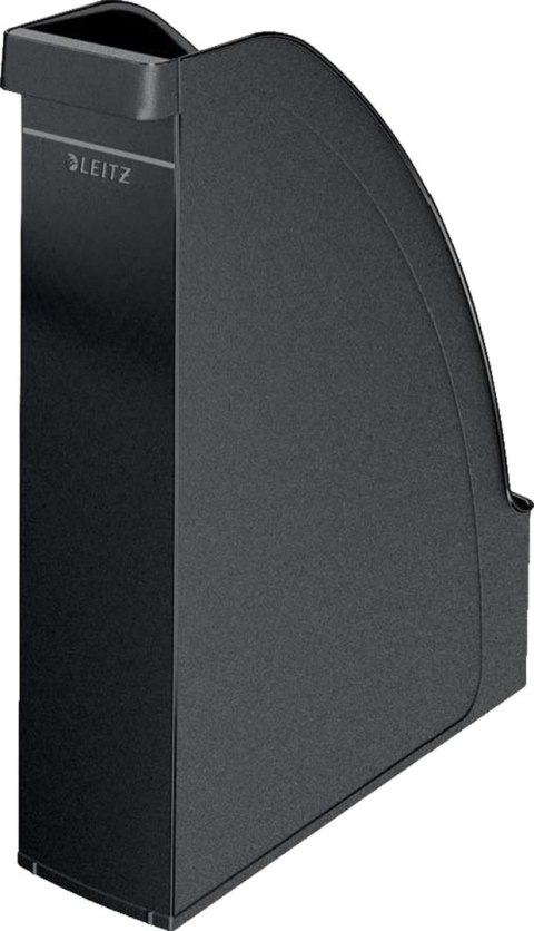 Pojemnik na dokumenty pionowy A4 czarny polistyren PS [mm:] 78x300x 278 Leitz (24760095)