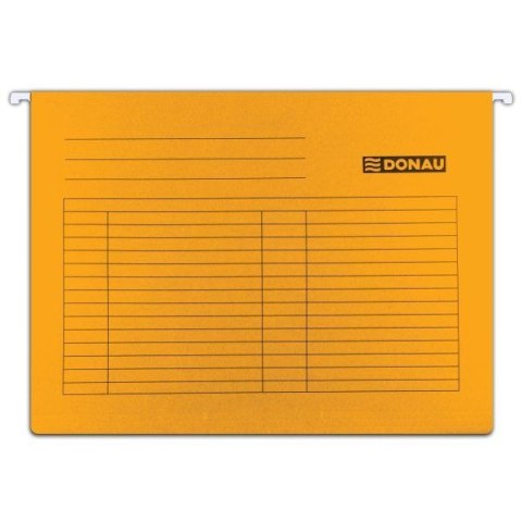 Teczka zawieszkowa A4 pomarańczowy karton 230g Donau (7410905-12)