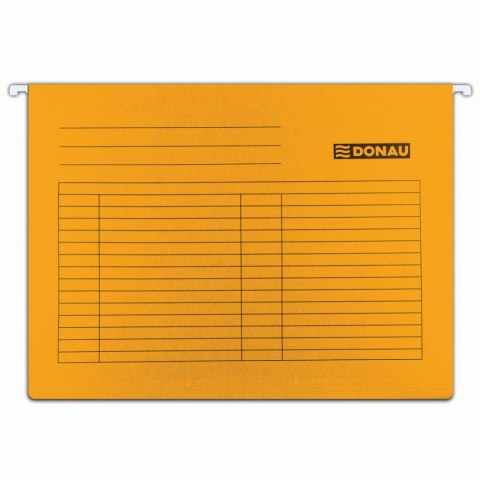 Teczka zawieszkowa A4 pomarańczowy karton 230g Donau (7410905-12)