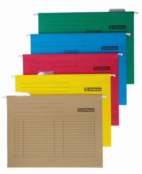 Teczka zawieszkowa A4 pomarańczowy karton 230g Donau (7410905-12)