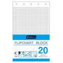 Blok do tablic flipchart A1 20k. 80g krata [mm:] 1000x640 Interdruk (FLI20#)