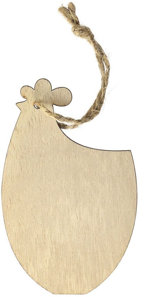 Ozdoba drewniana Craft-Fun Series zawieszka kura Titanum (7525A)