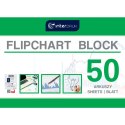 Blok do tablic flipchart 50k. 80g czysty [mm:] 1000x640 Interdruk (FLI50)