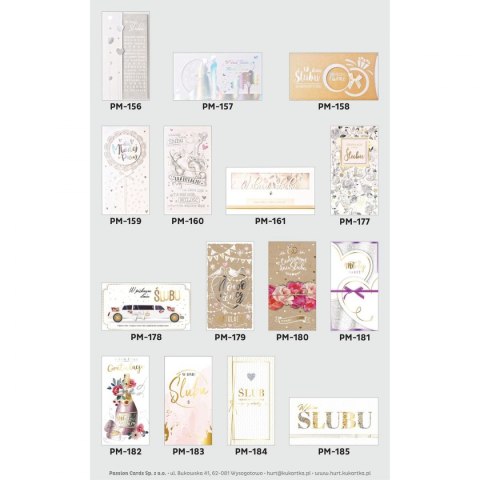 Kartka składana PM (mix) [mm:] (mix)x(mix) Kukartka